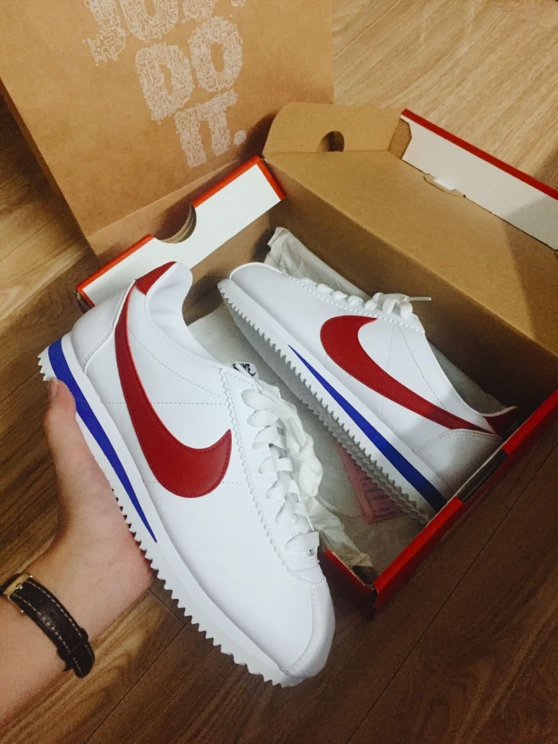 nike cortez leather forrest gump