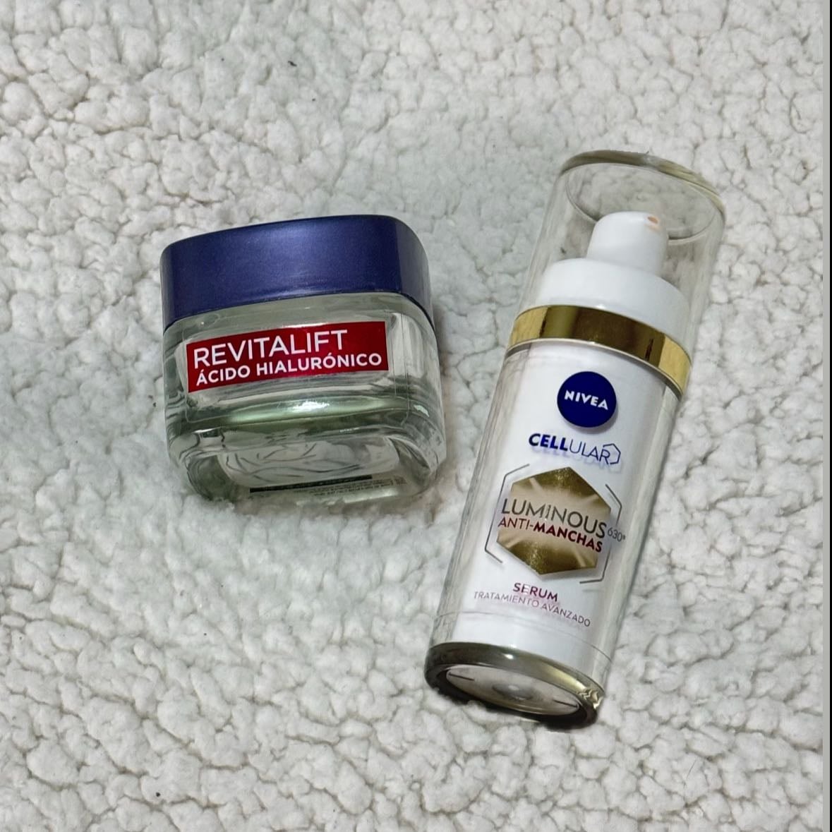 Crema hidratante & Serum Anti-manchas
