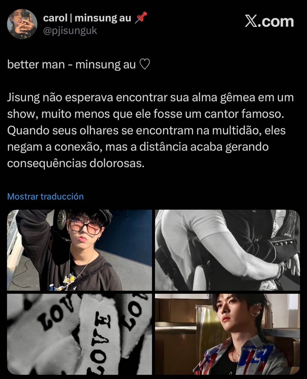 Better man - Minsung twitter au