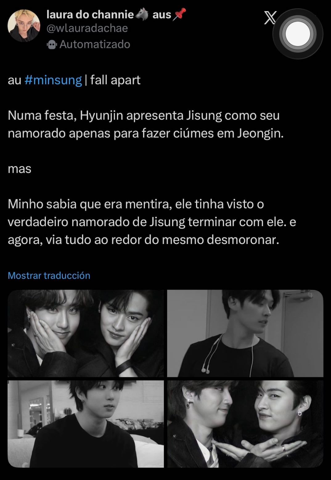 fall apart - Minsung twitter au