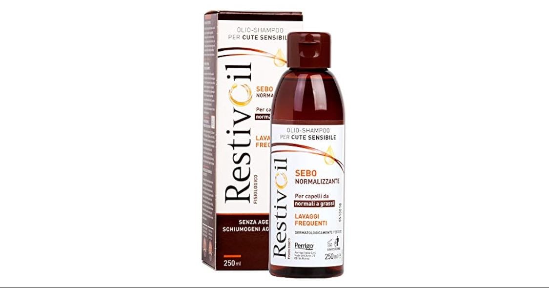 Restivoil olio-sciampo sebo regolarizzante