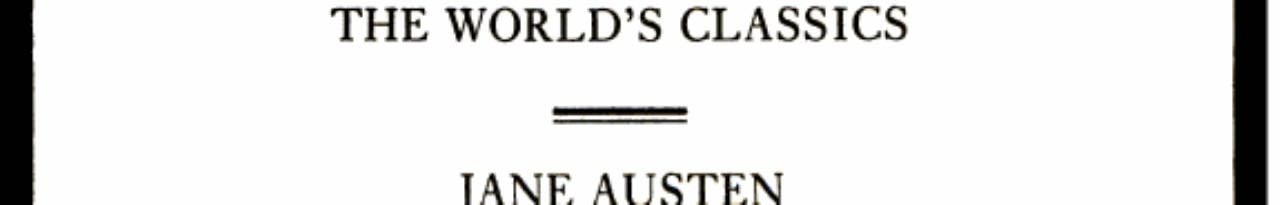 Pride and Prejudice - Jane Austen · 1980