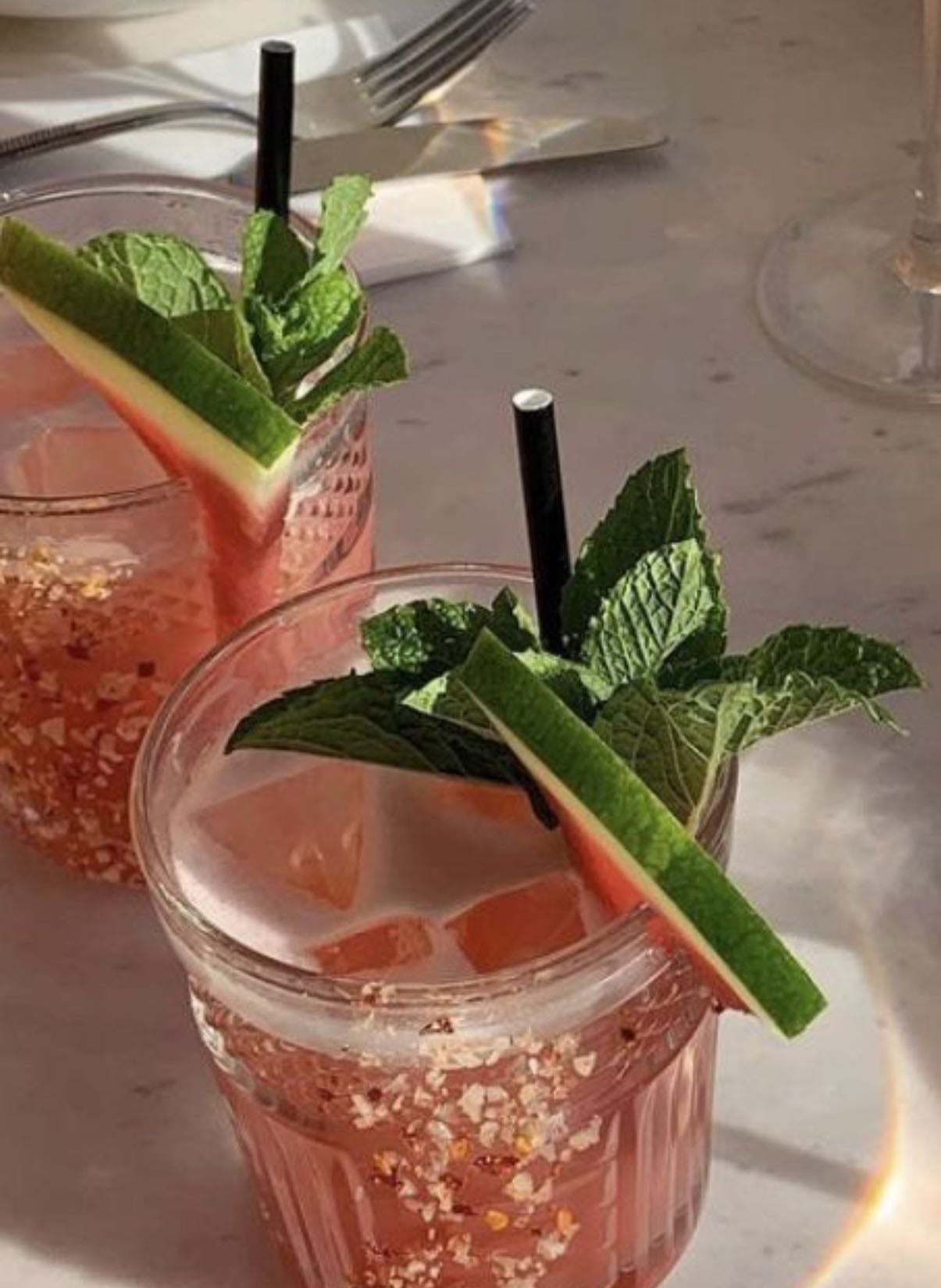 Cocktails - Mojito • Negroni • Margarita