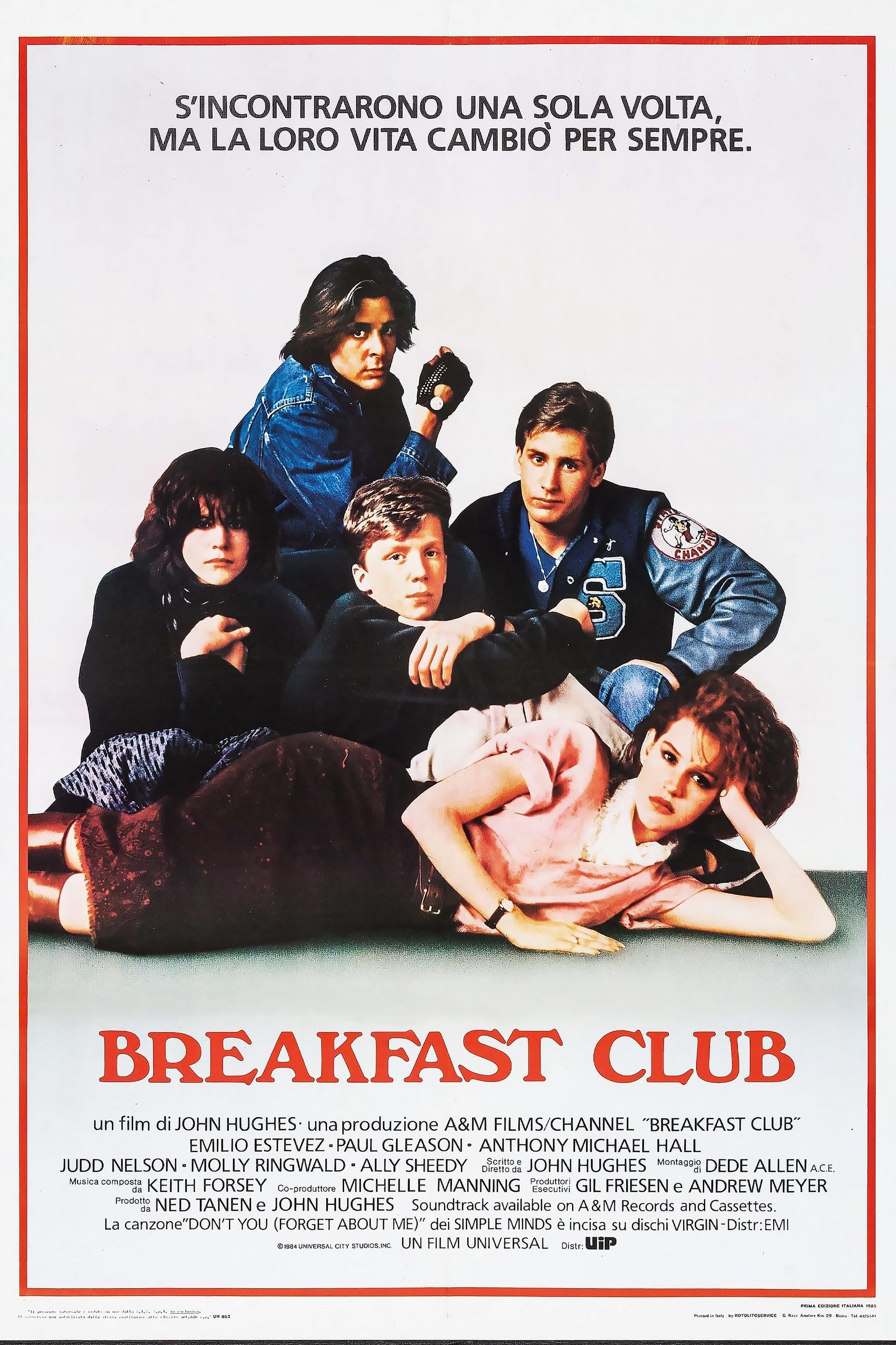 The Breakfast Club - John Hughes · 1985