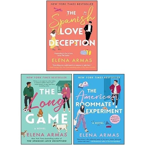 Elena Armas 3 Books Collection Set (The Spanish Love Deception, The American Roommate Experiment, The Long Game) - Elena Armas · 2024