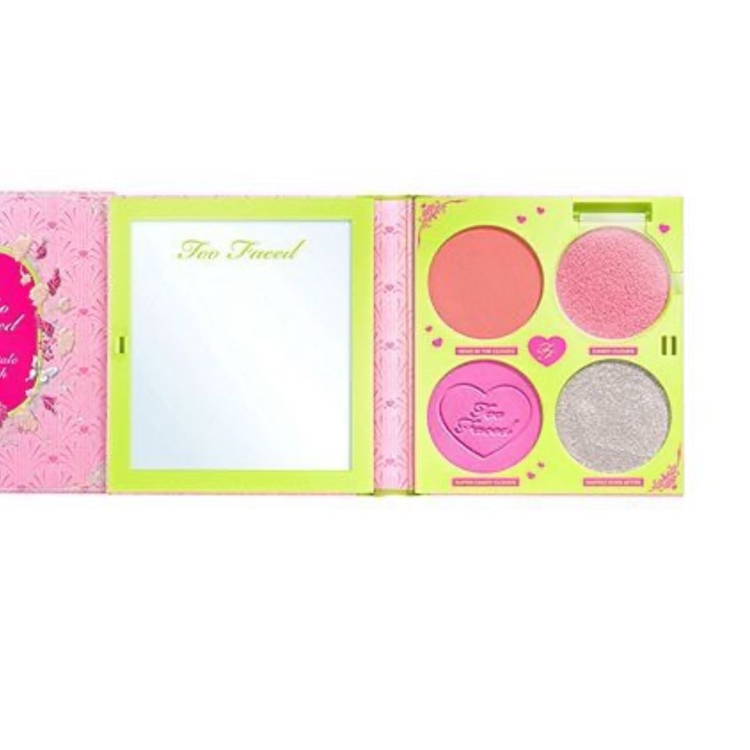 Liquid and cream blushes - Too faced palette