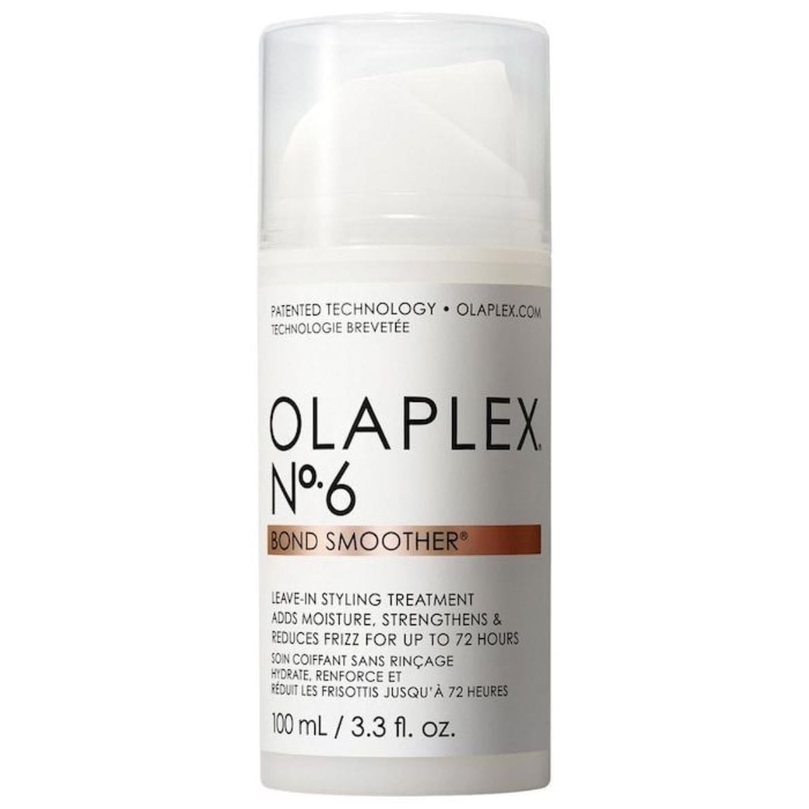 Olaplex n.6 - Me encanta utilizarlo en conjunto con la dyson. Reduce el frizz, huele riquísimo y hace que el pelo sea más fácil de estilizar sin dejarlo tieso ni duro
