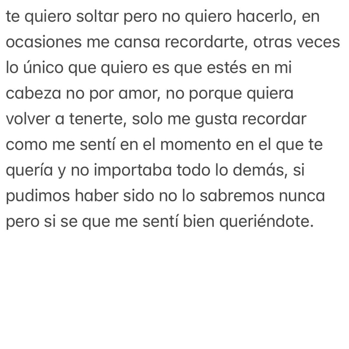 ya no te quiero recordar