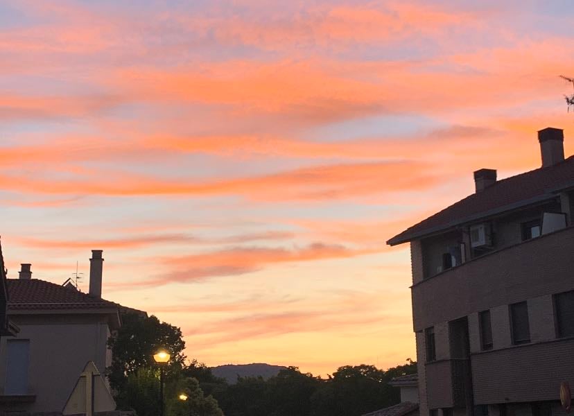 Sunset pamplona