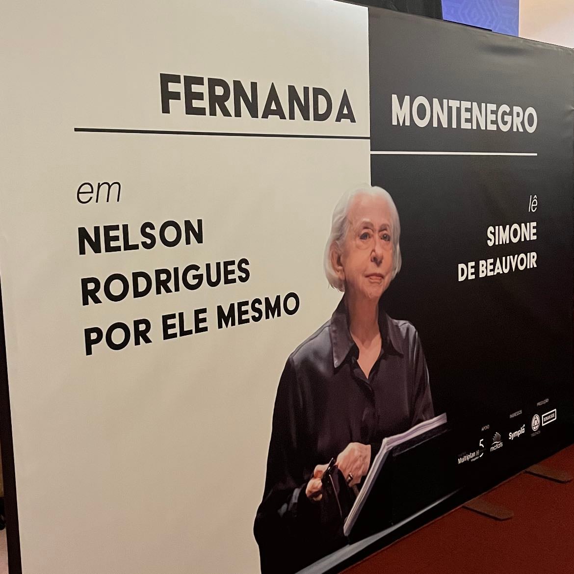 Fernanda Montenegro lê Simone de Beauvoir - Julho - Multiplan Teatro