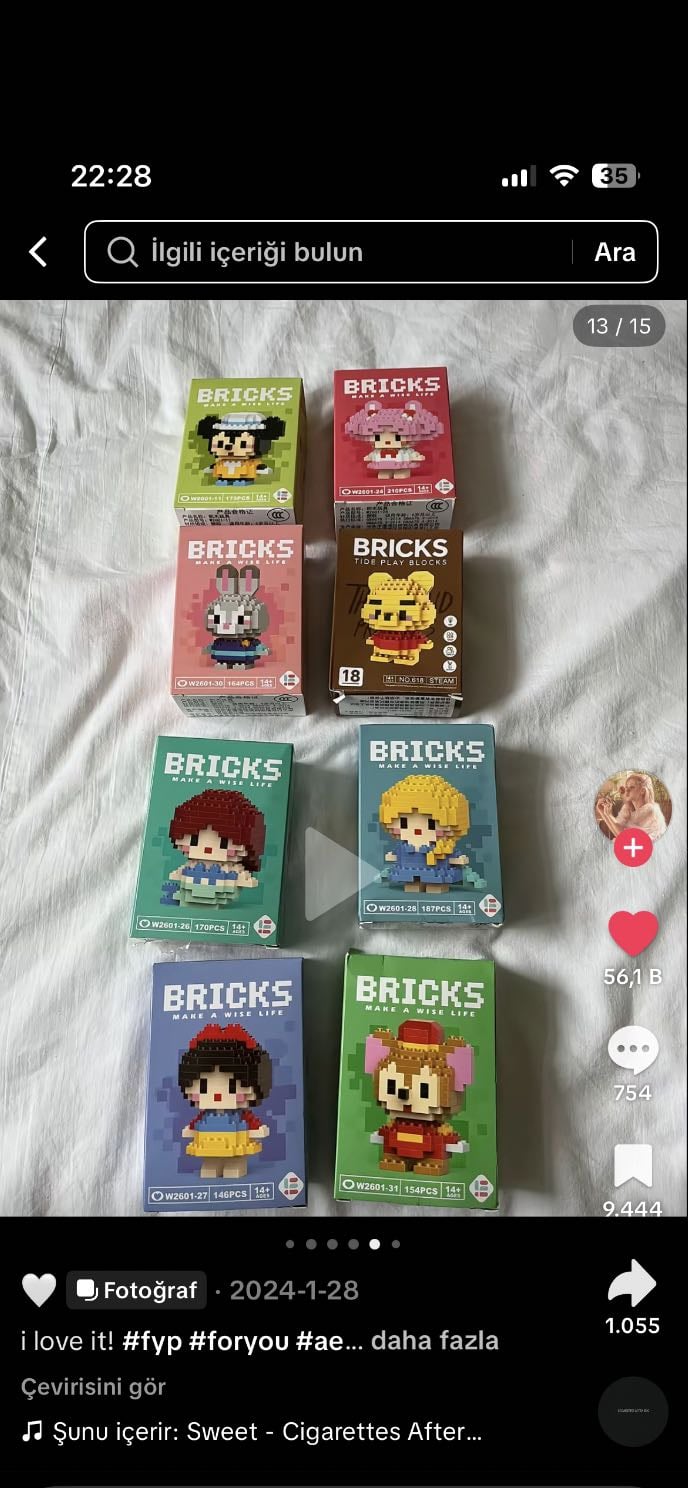 bulursak bricks lego - e herhaldeeeeee