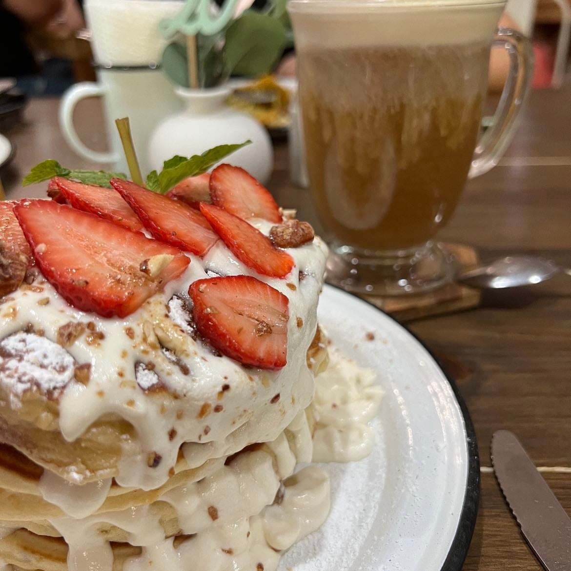 Amaranto - Un lugar más para brunchear, los desayunos sp ricos pero los hotcakes noooo otra cosa 🥞🤤