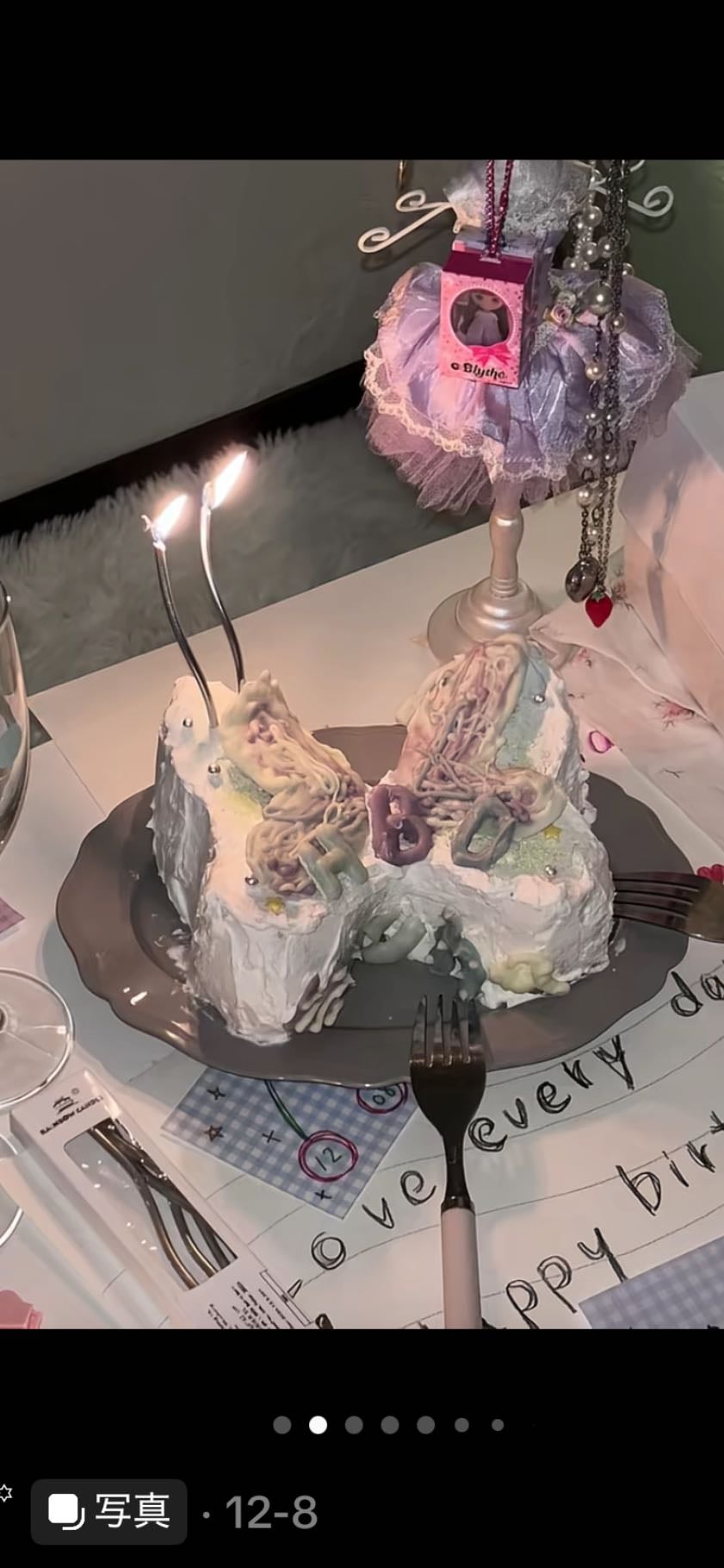 ケーキ作り♡ - スポンジ買ってほんっとに可愛いケーキ作りたいσ̴̶̷̤ . σ̴̶̷̤