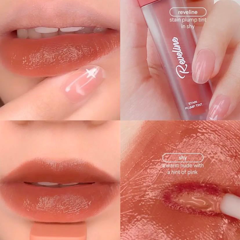 Reveline stain plum tint - Shade shy