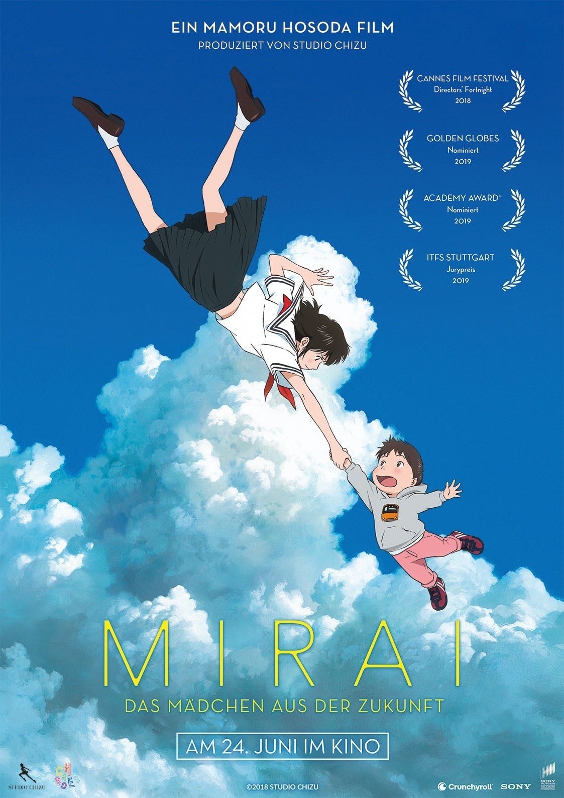 Mirai - Das Mädchen aus der Zukunft - Mamoru Hosoda · 2018