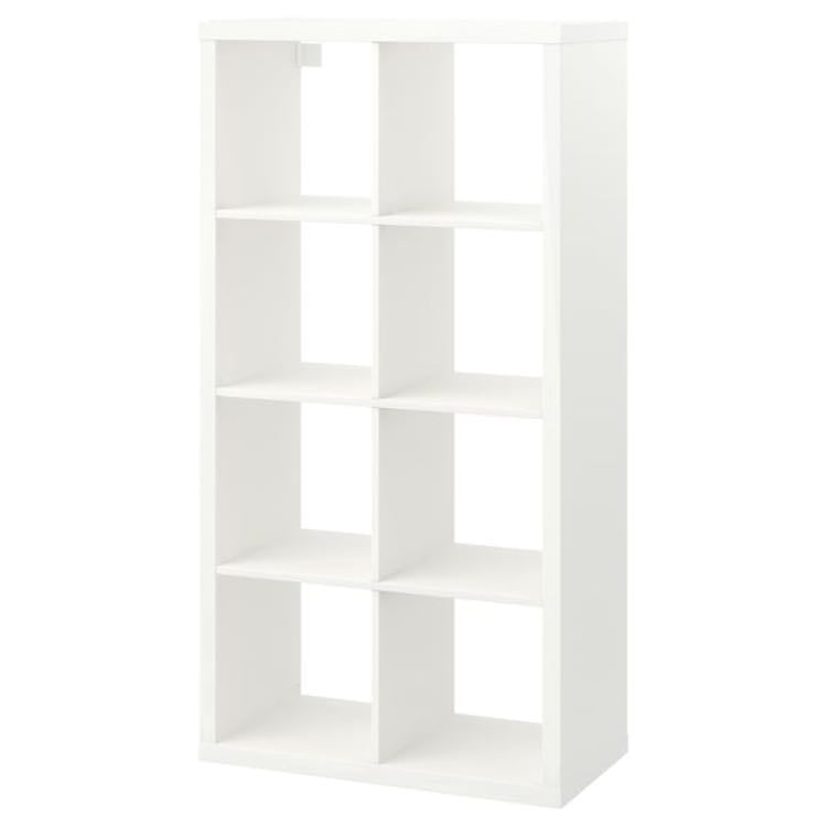 Kallax blanc - Bibliothèque horizontale