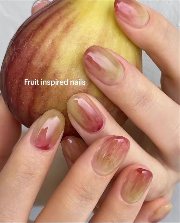 fruit inspired nails