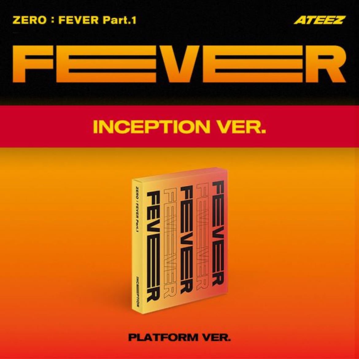 ATEEZ - Zero : Fever Part. 1 - Platform - Diary - Red