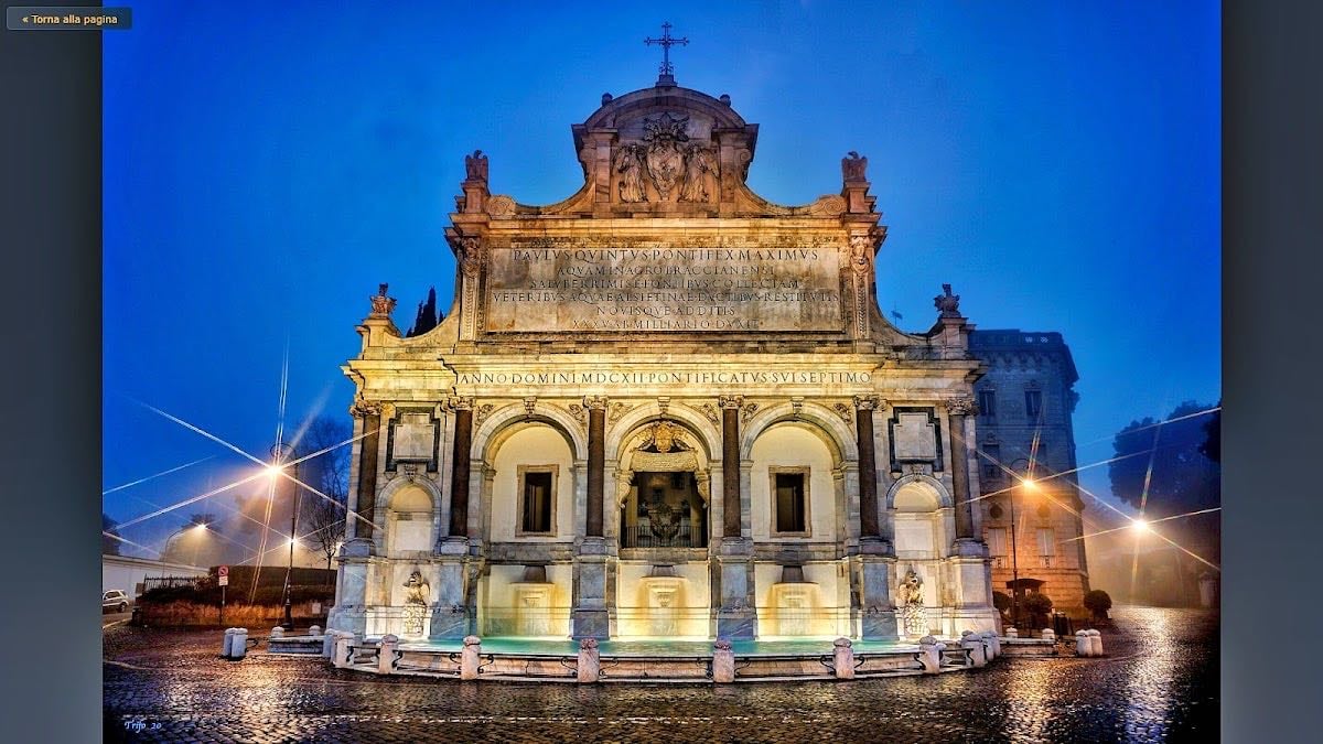 Fontana dell''Acqua Paola