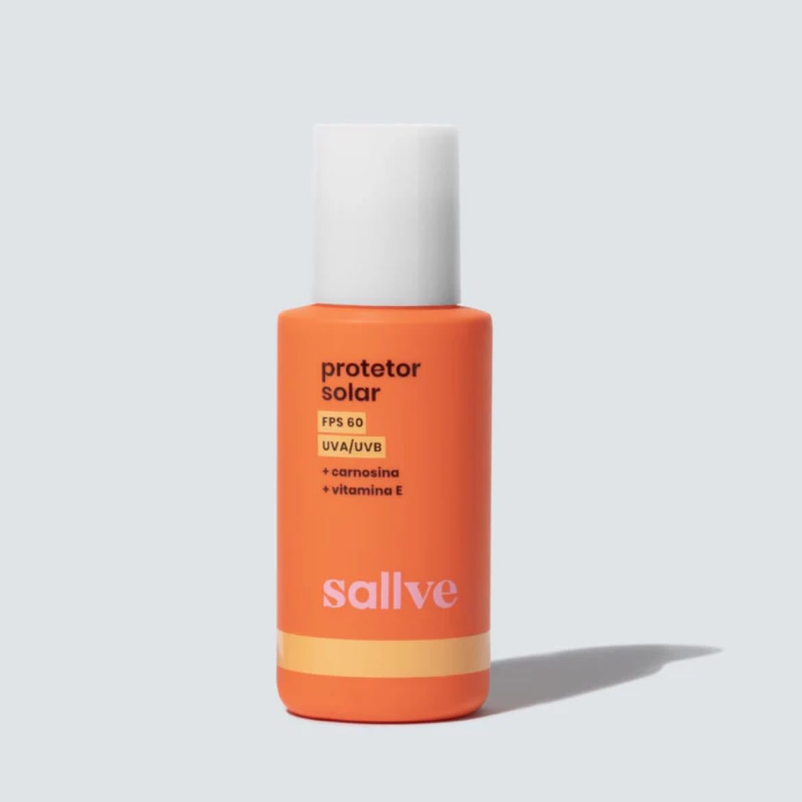 PROTETOR SOLAR - protetor solar fps 60 - sallve