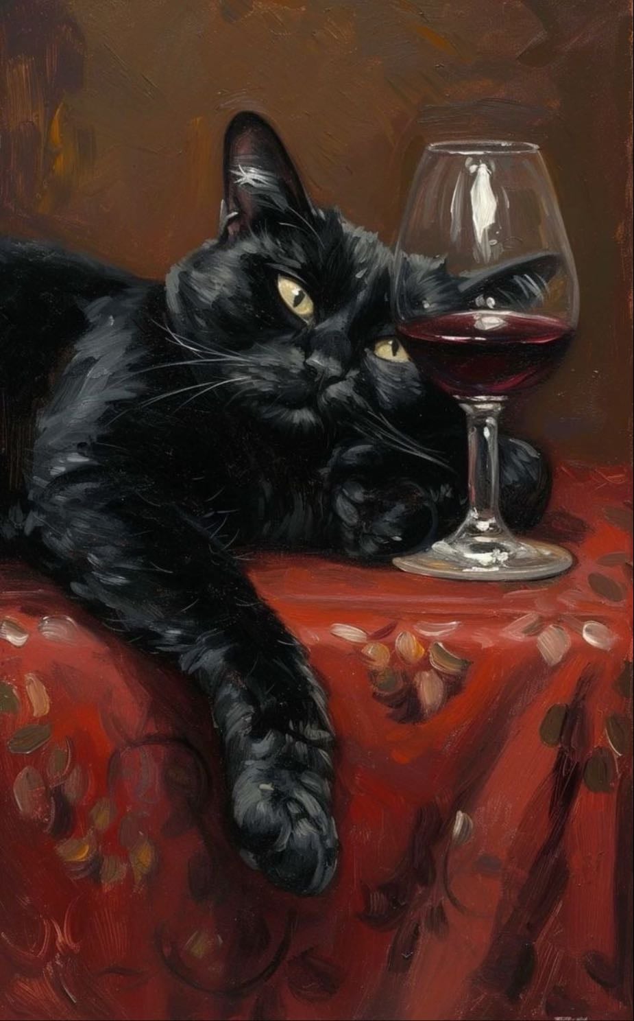 being wine drunk - everything's wonderful until it's not