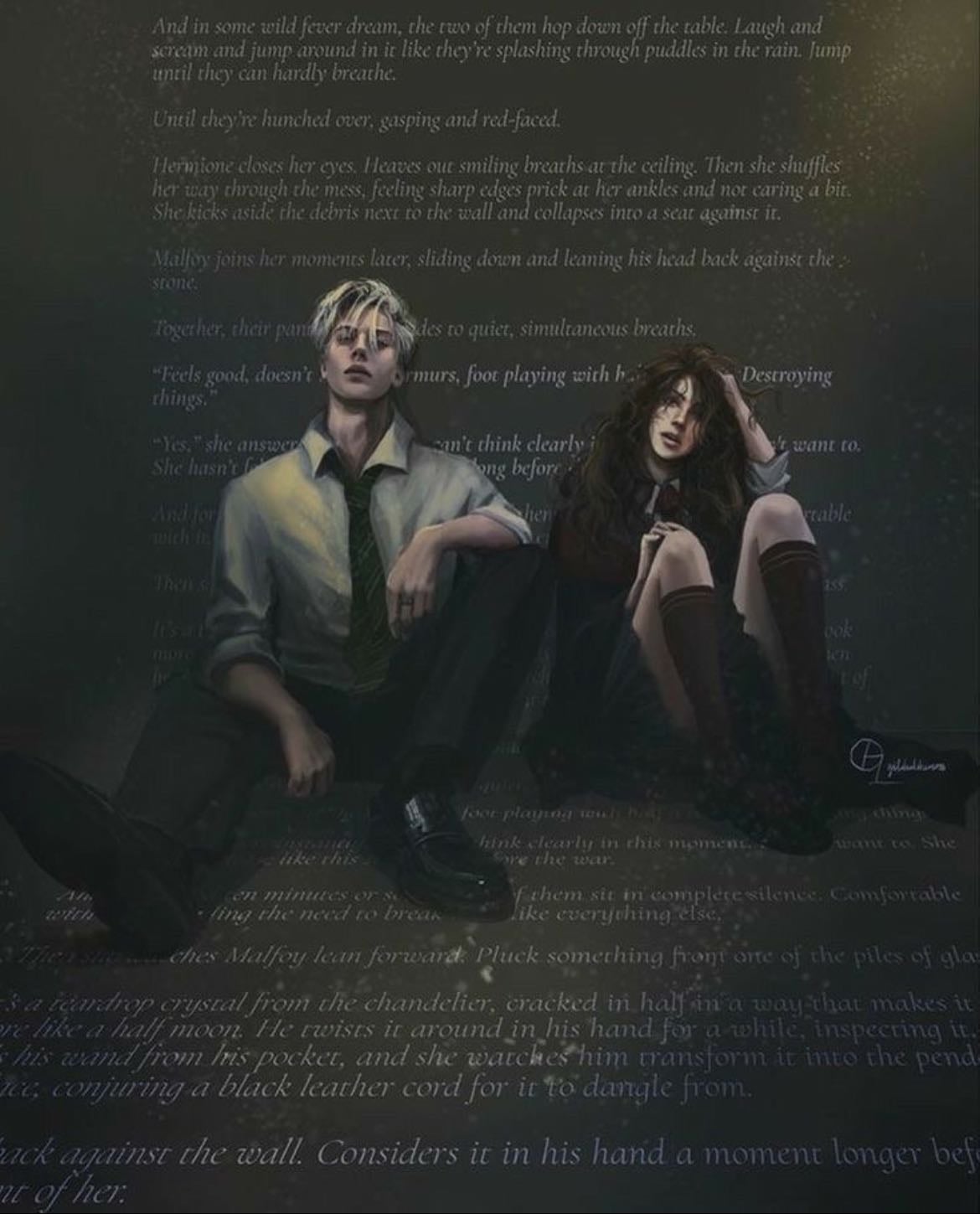 fanfics - “she was the only thing that made sense,” he murmured before he could think, doubting blaise would even hear him. “and now she’s gone, there is...nothing. nothing that make sense.”