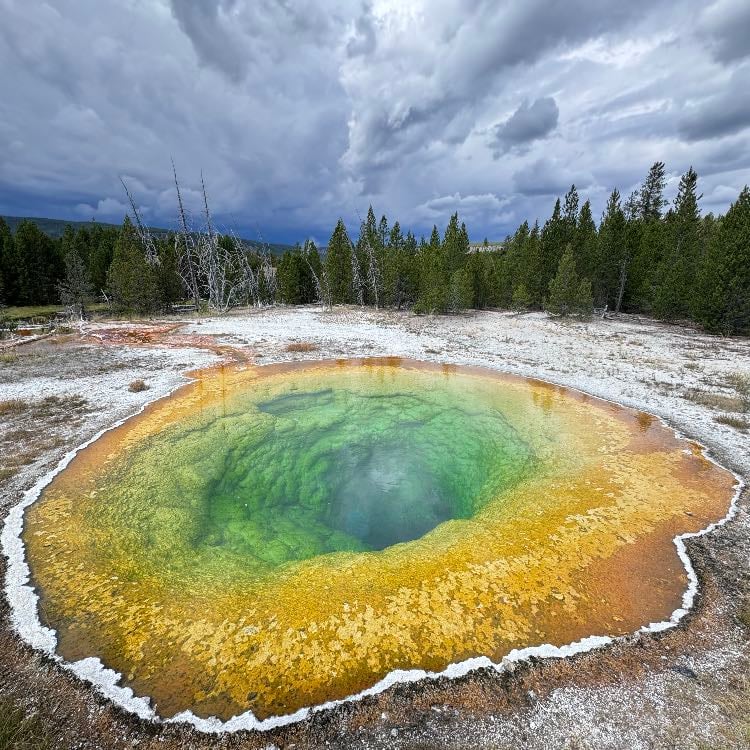 Morning Glory Pool - Yellowstone NP