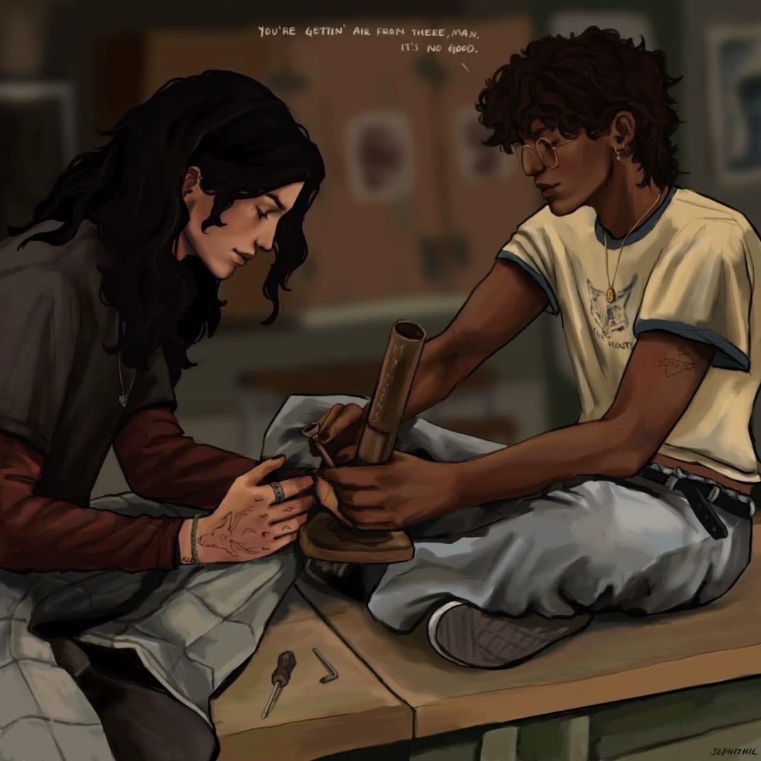 Prongsfoot - James Potter x Sirius Black