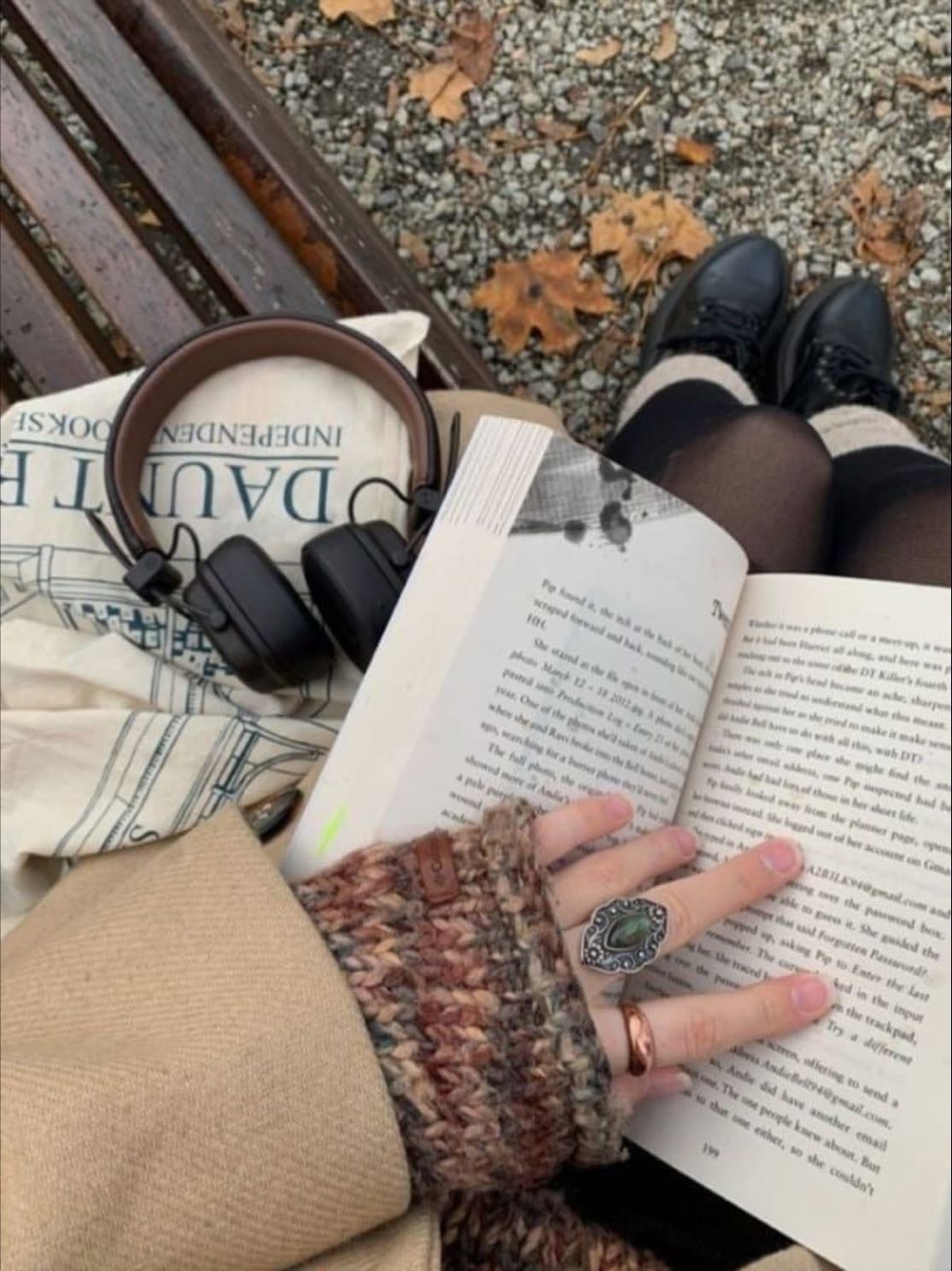 buy a book at a fleamarket and hold a book presentation for it