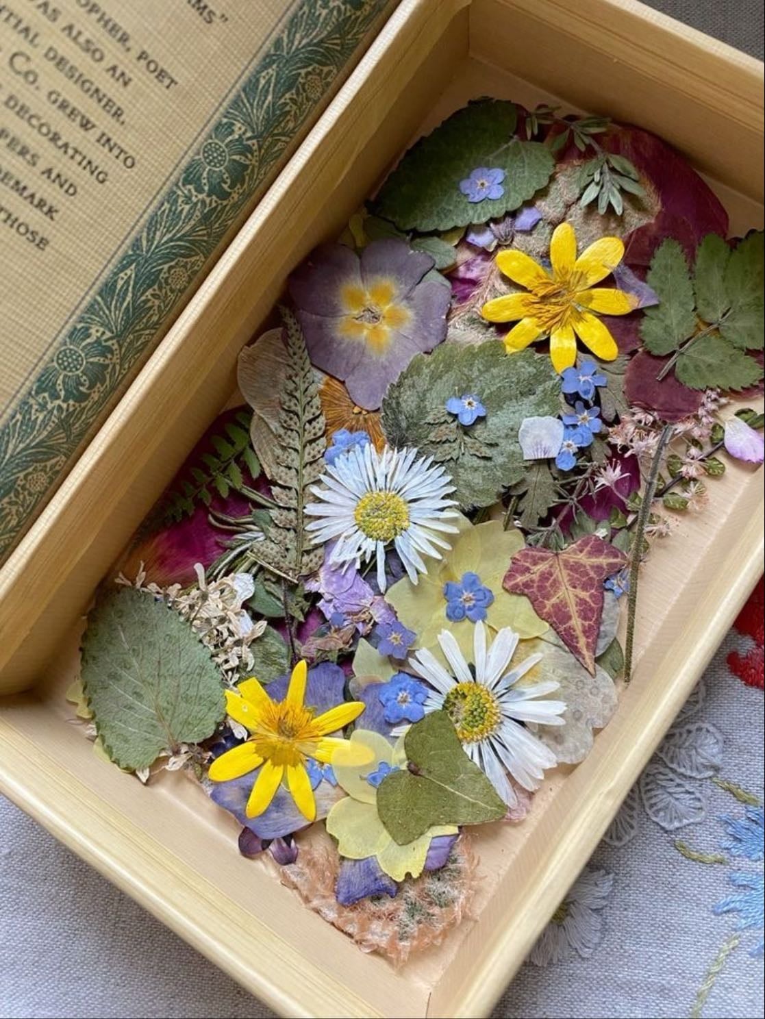 press flowers