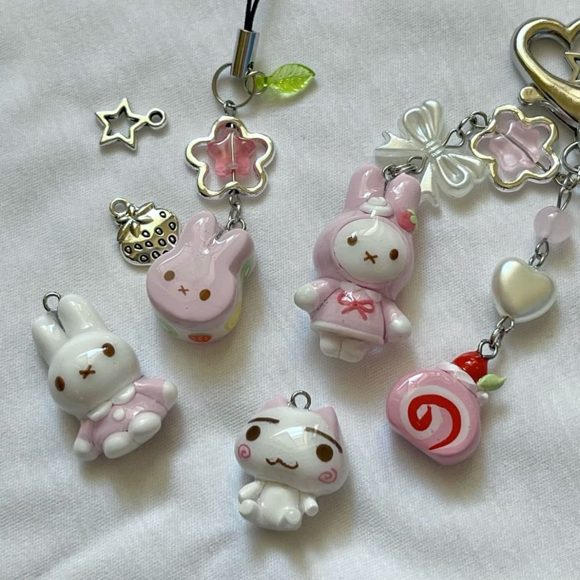 making clay charms