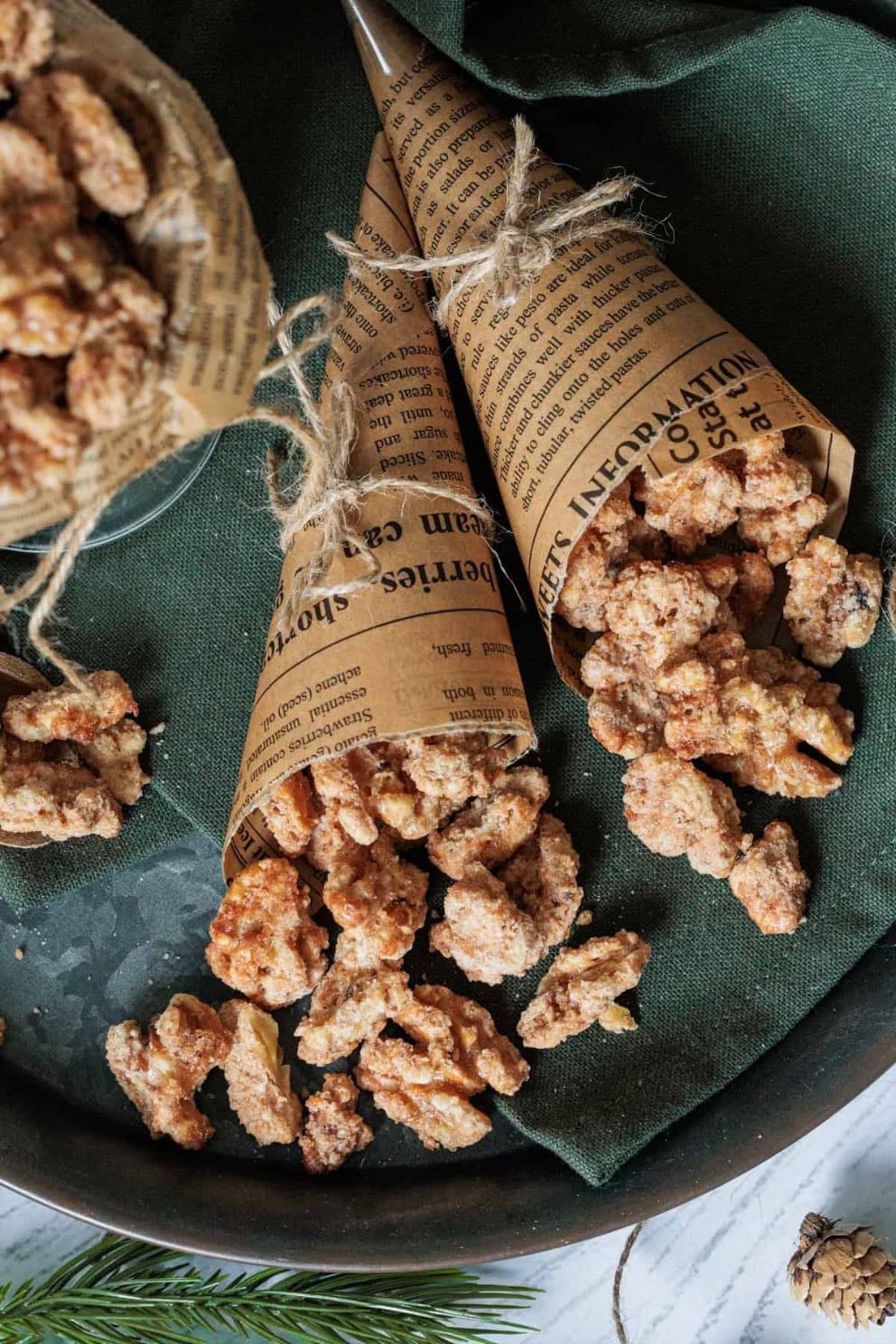 roasted almonds - maybe it’s the german in me talking but if i’m getting these from someone for christmas i’ll give em a smooch right then and there