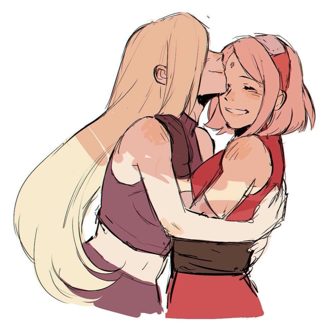 Sakura x Ino