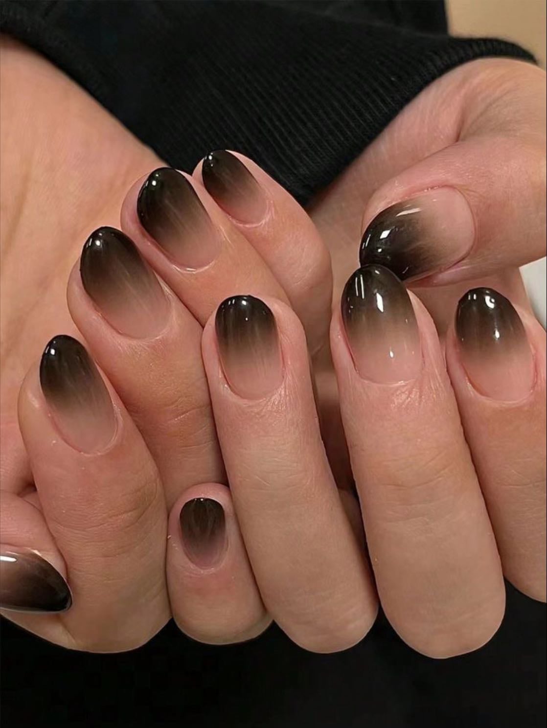 black ombré