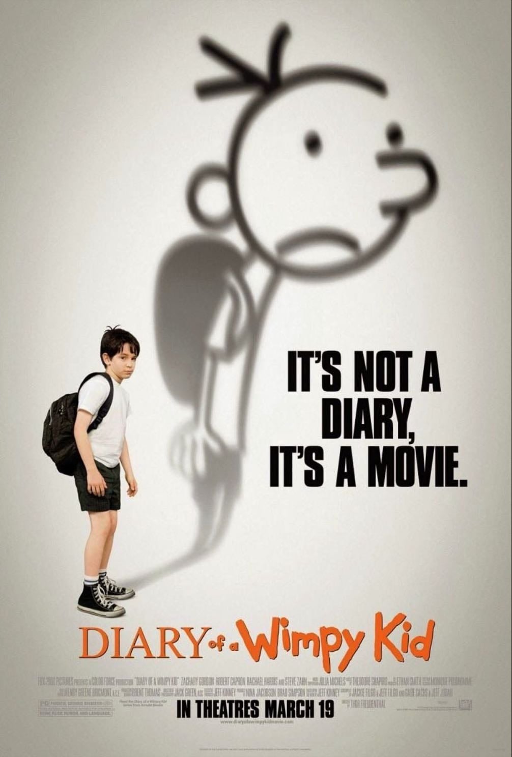 Diaries of a wimpy kid 1