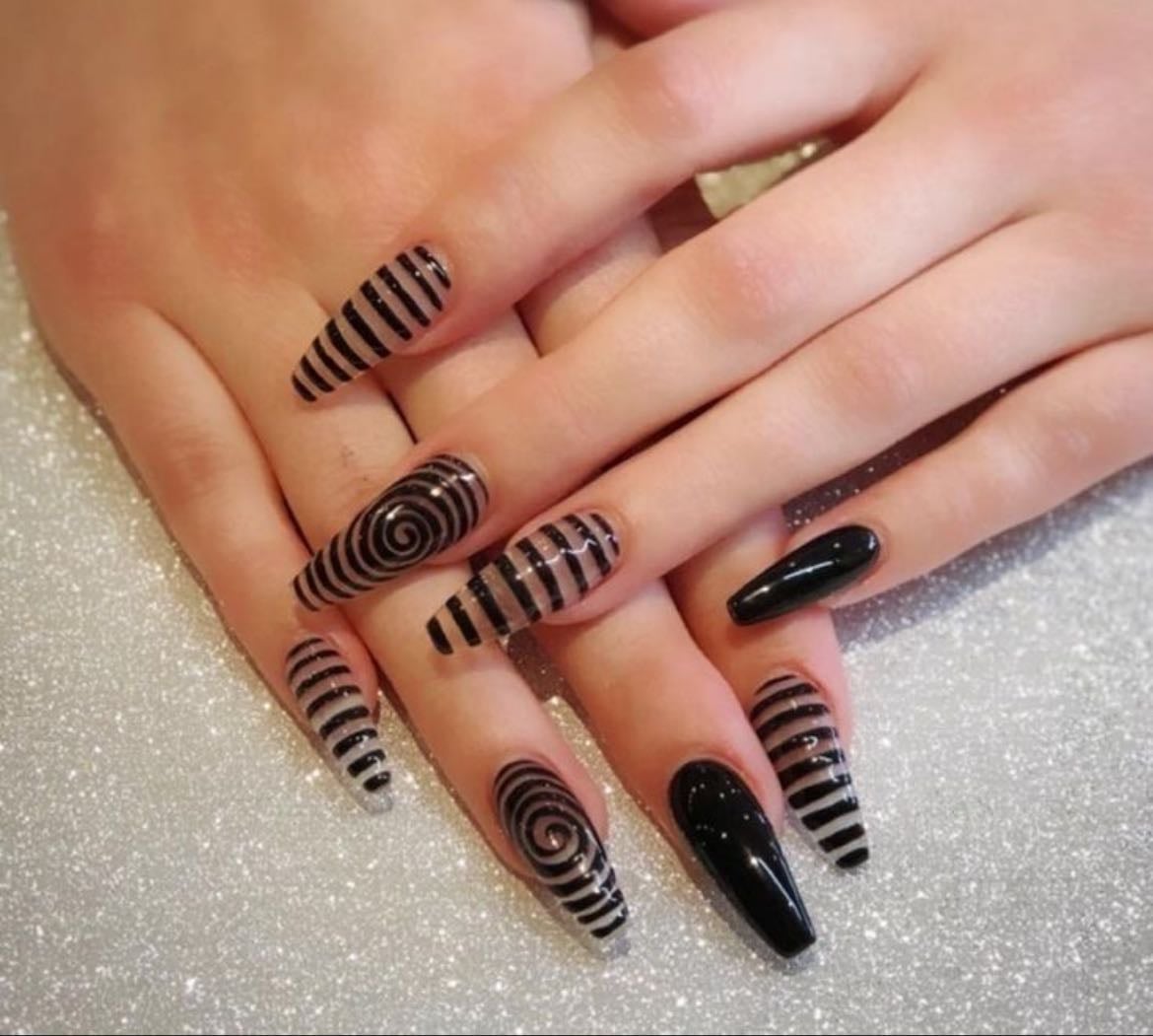 striped/spiral