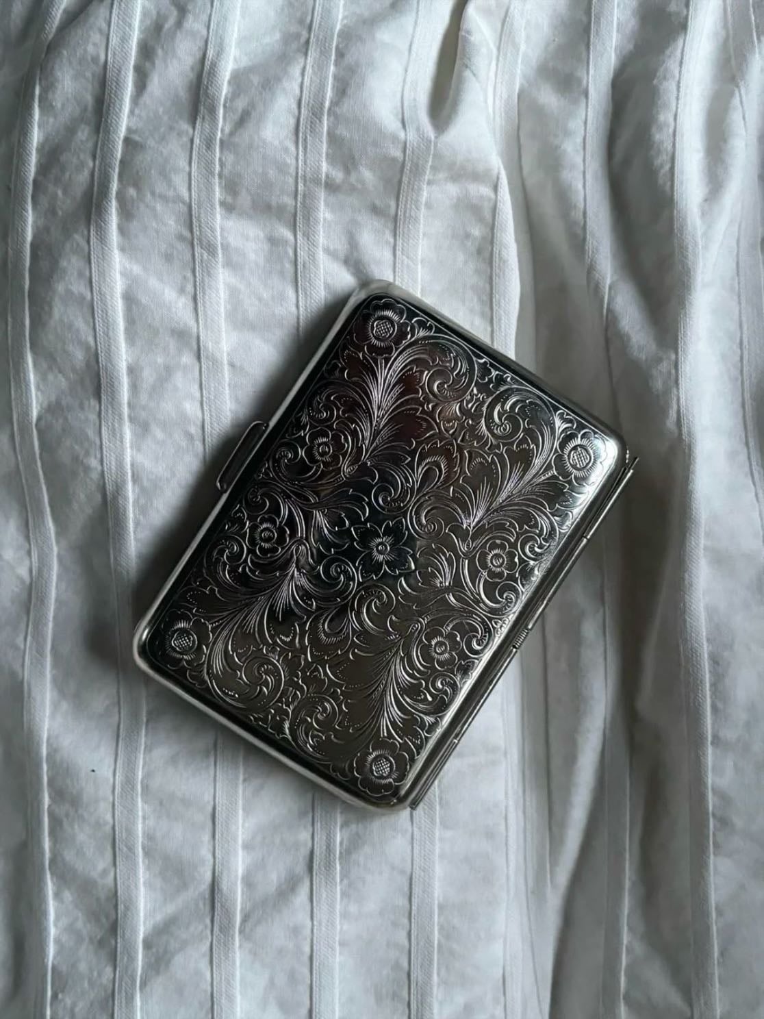 vintage cigarette case