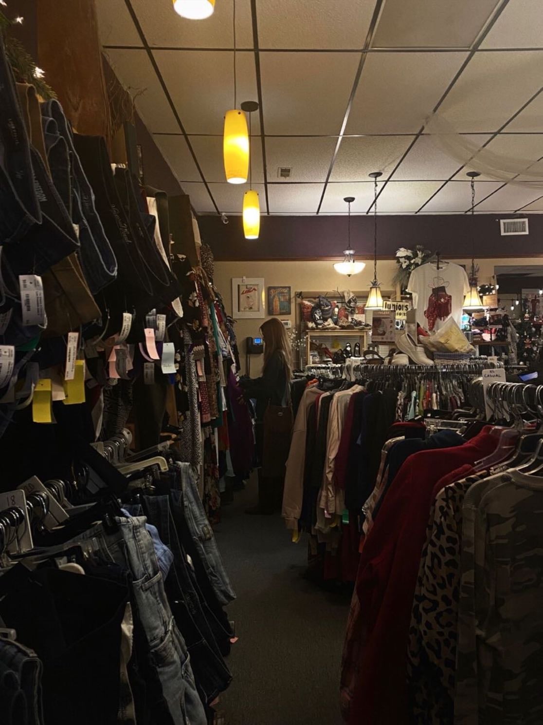 thrift date - go thrifting and put together outfits for each other with accessories and everything to then try on