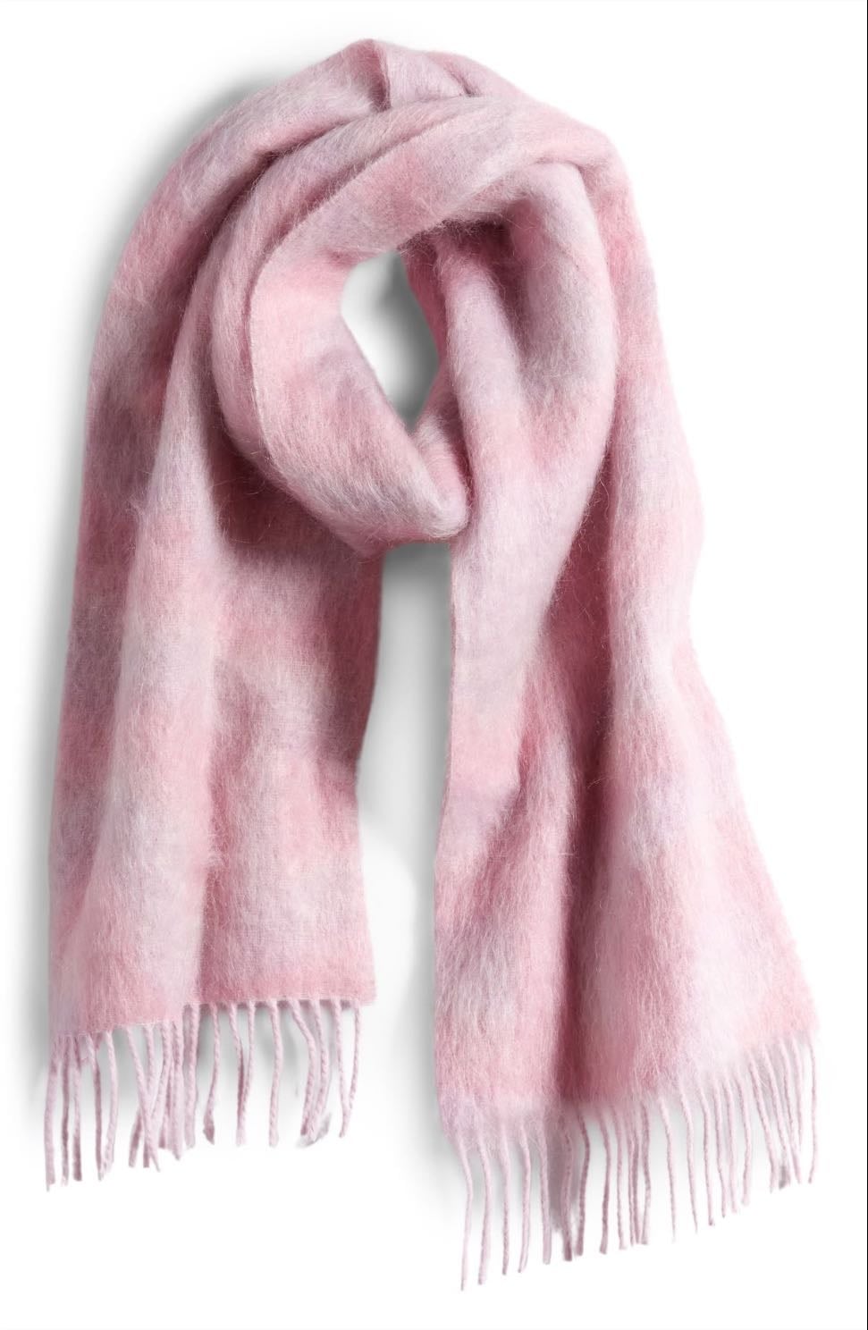 Pink scarf