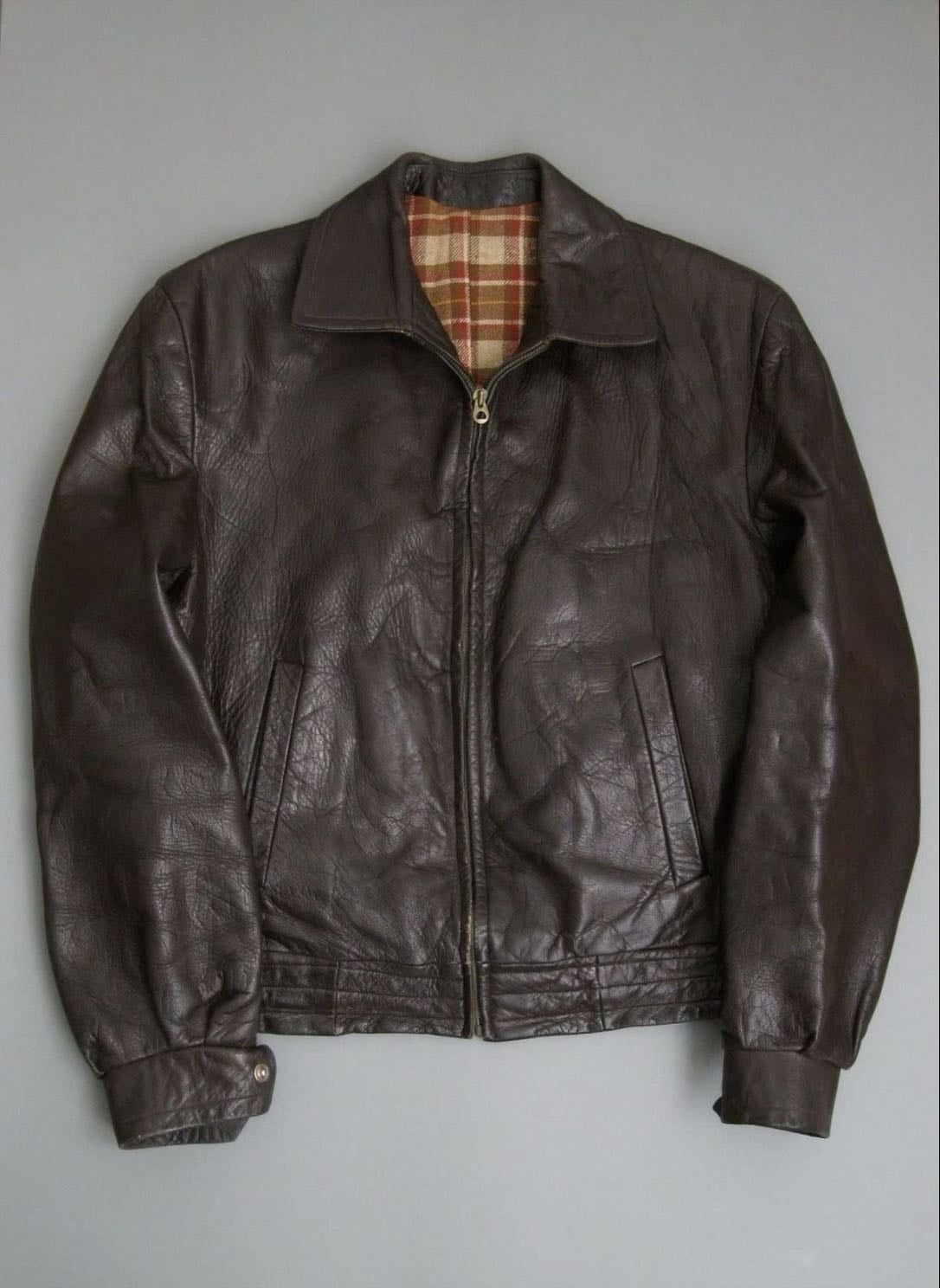 Leather jacket