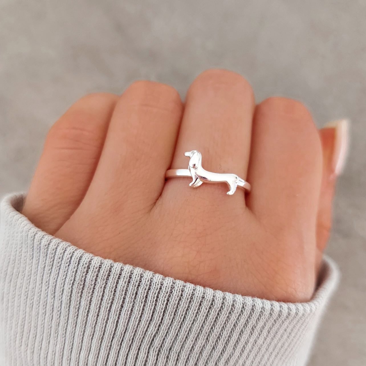 Anillo Perro Salchicha