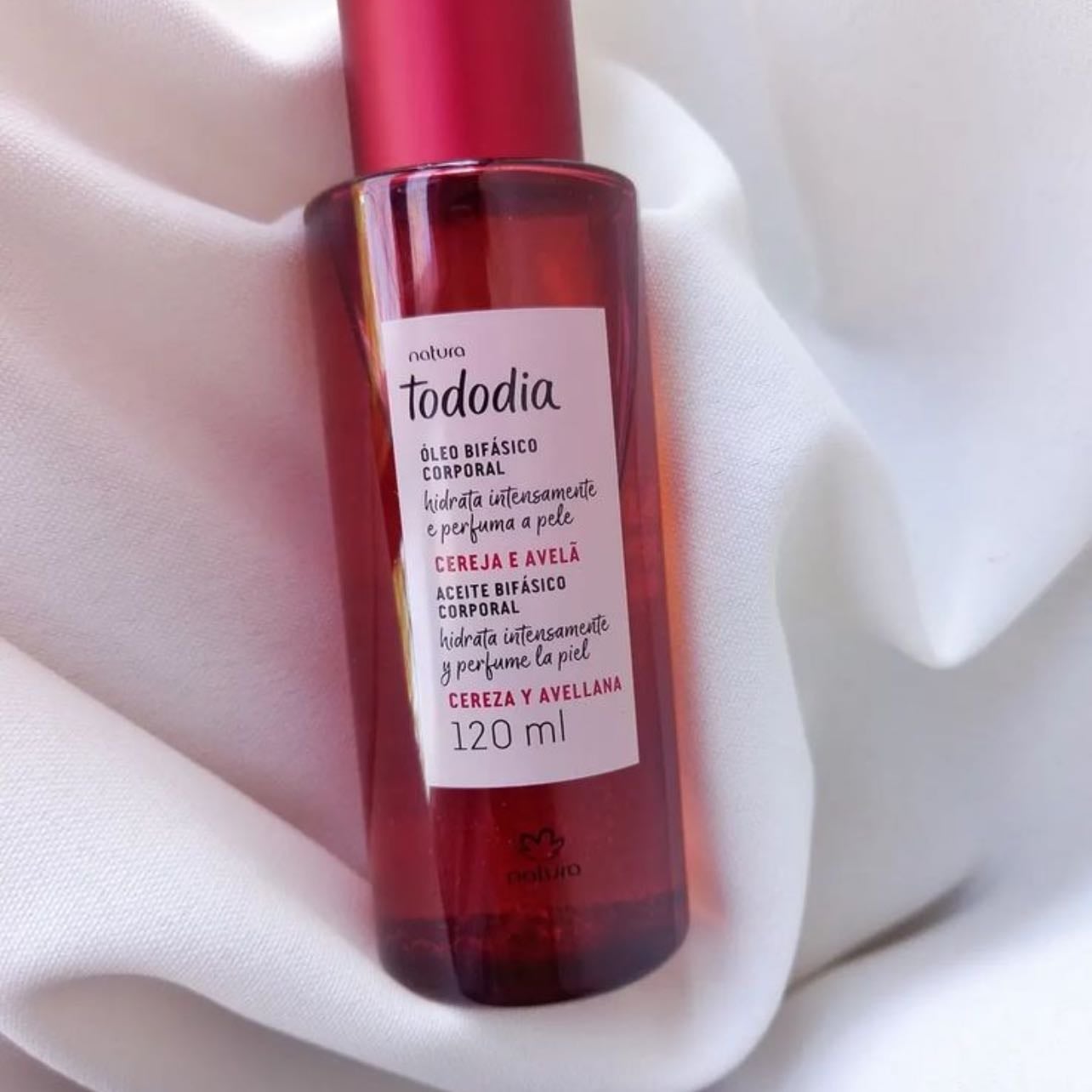 Natura Aceite Bifásico Corporal Frambuesa Y Pimienta Rosa