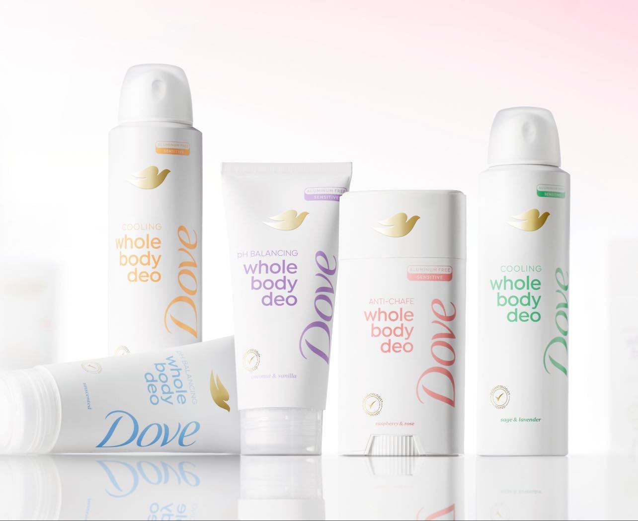 Desodorante dove all body deo