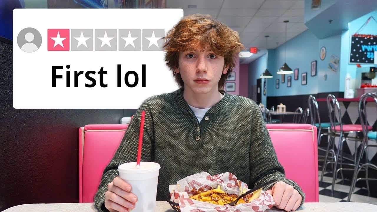 I Rated Places With 0 Reviews - YouTube