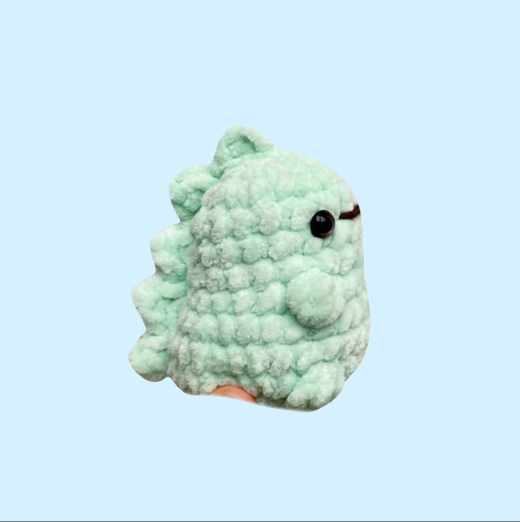 Dino 🌿 - Amigurumi