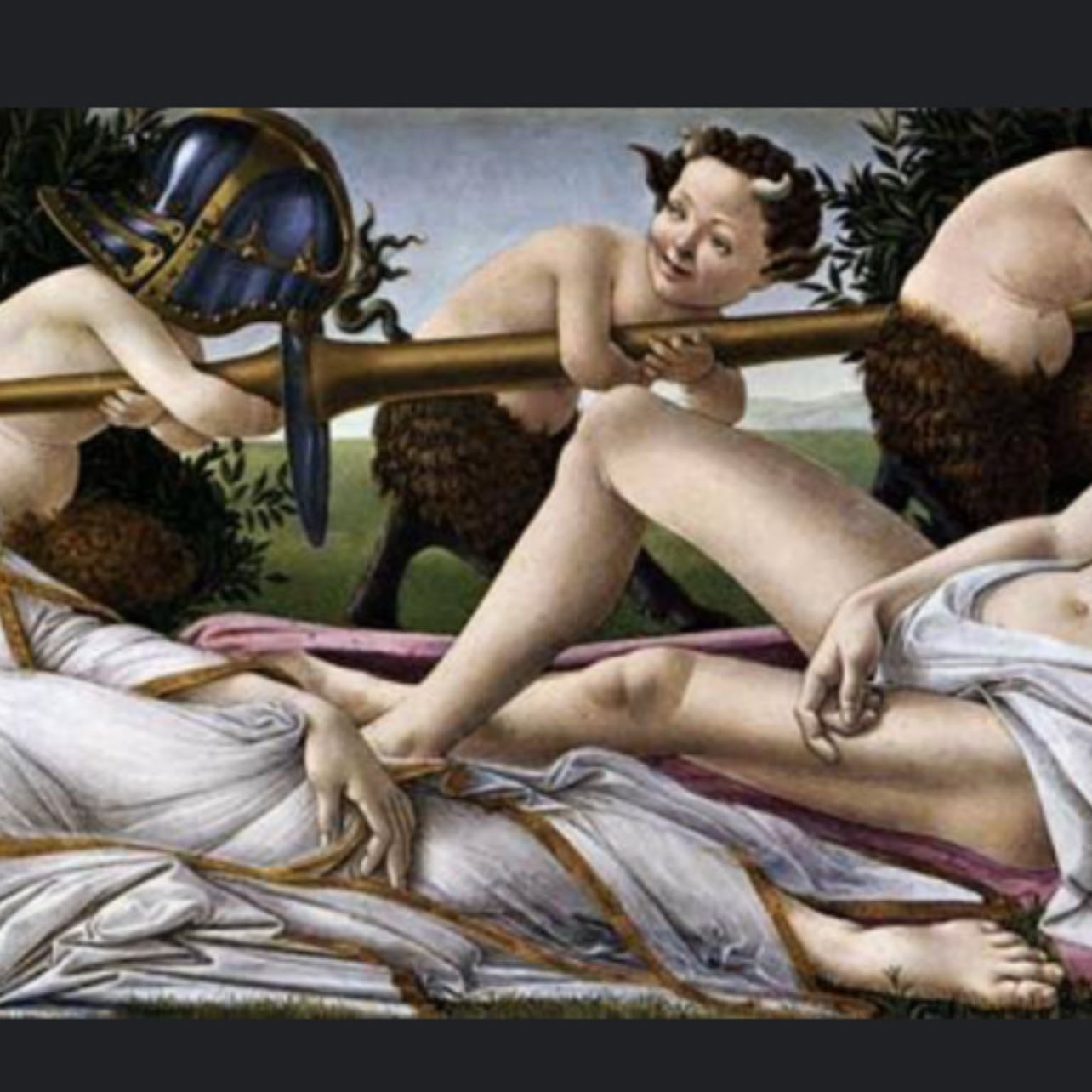 Venus y Marte - Sandro Botticelli
