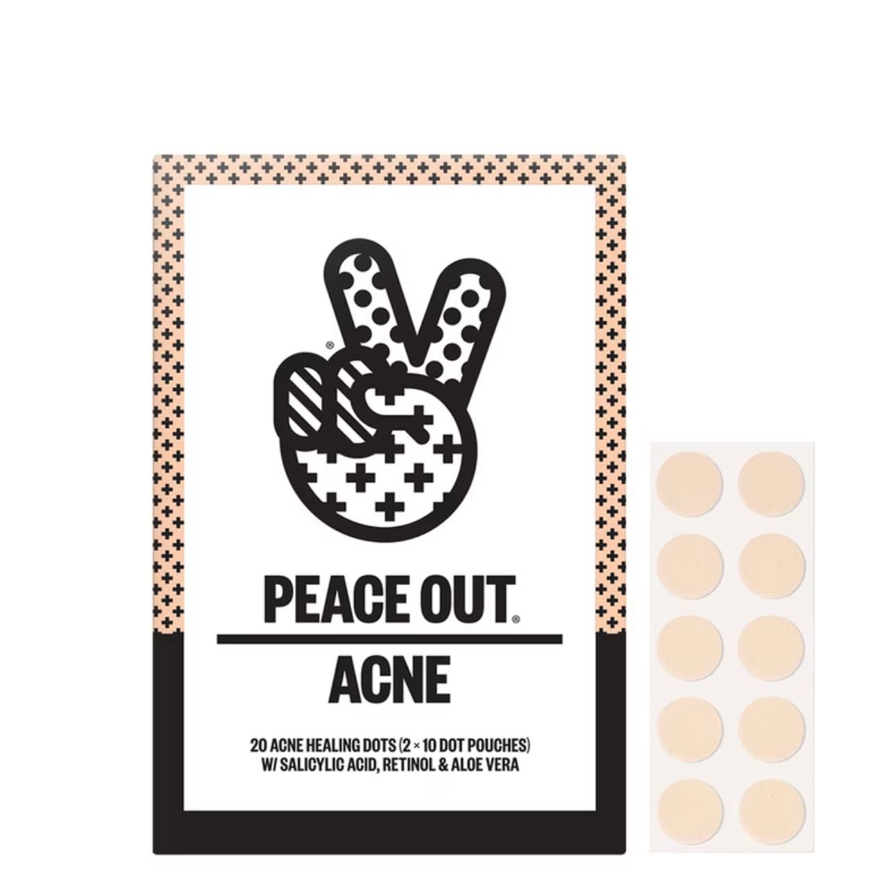 Peace out acne