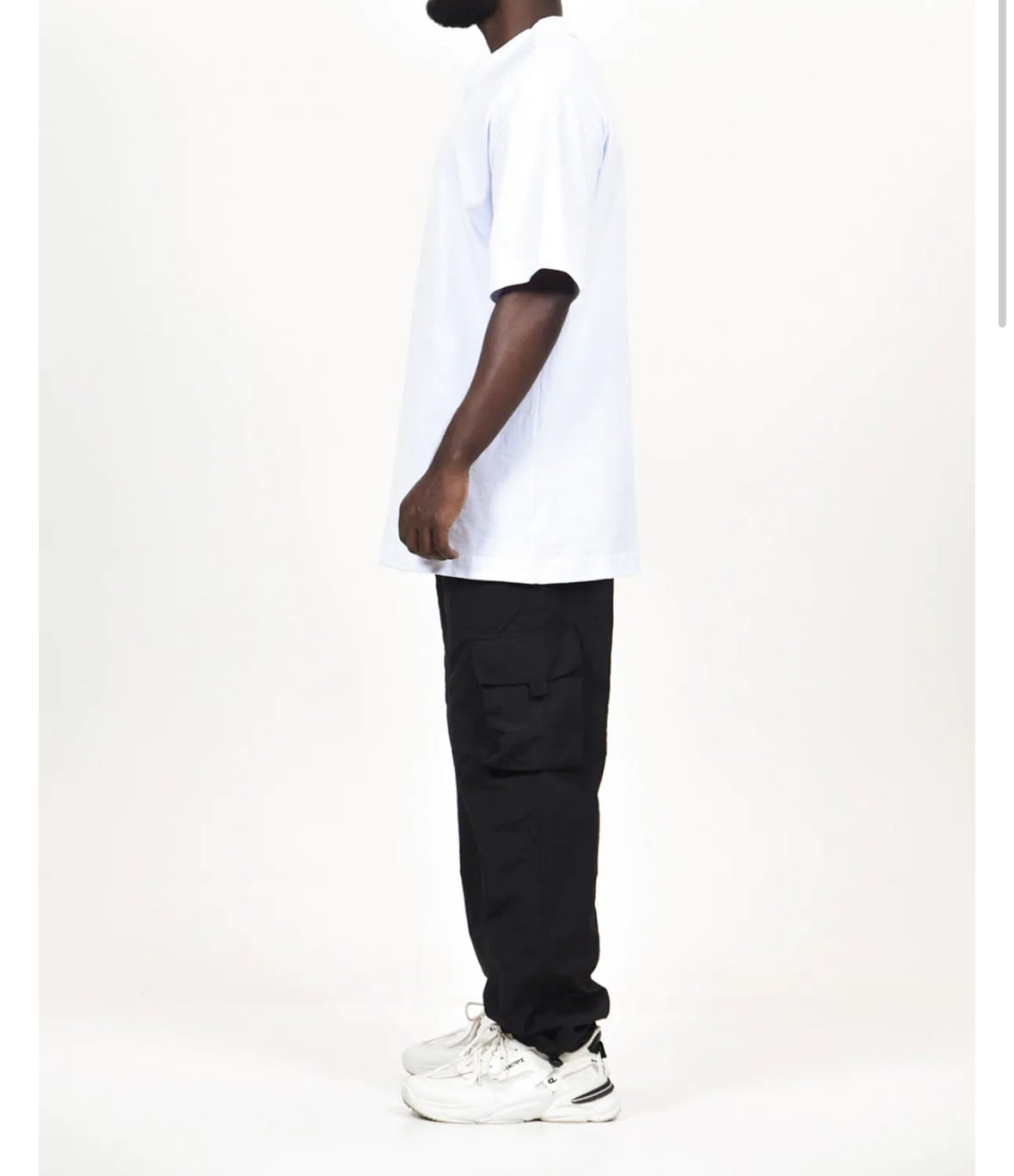 Oversized Everyday White Tee - Tamanho M