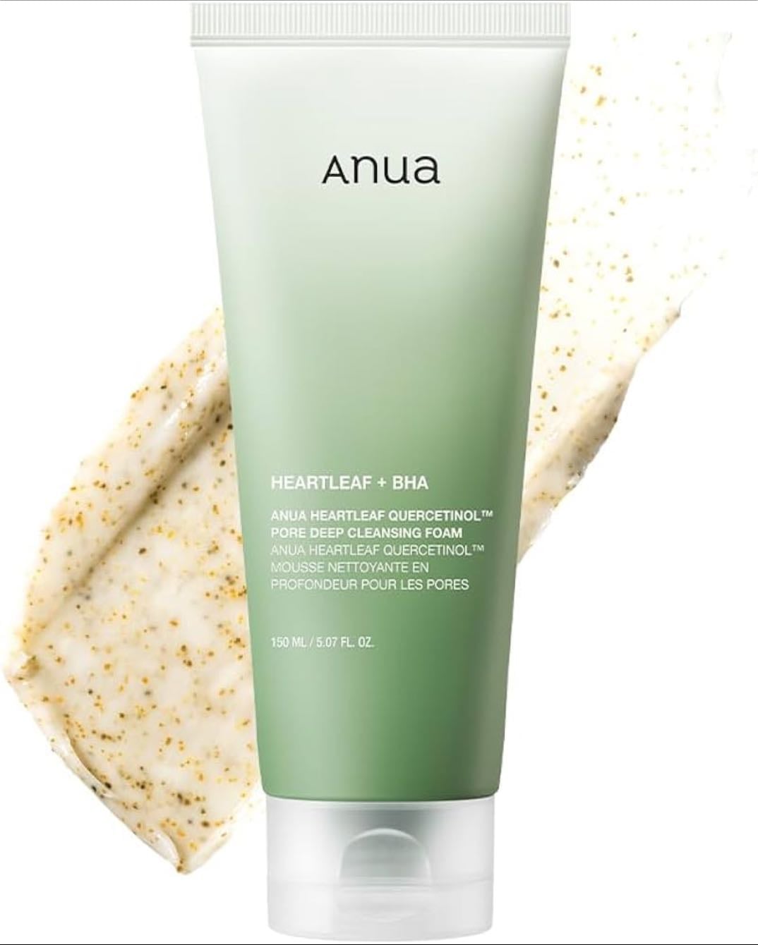 Anua Heartleaf Quercetinol Pore Deep Cleansing Foam - limpieza profunda