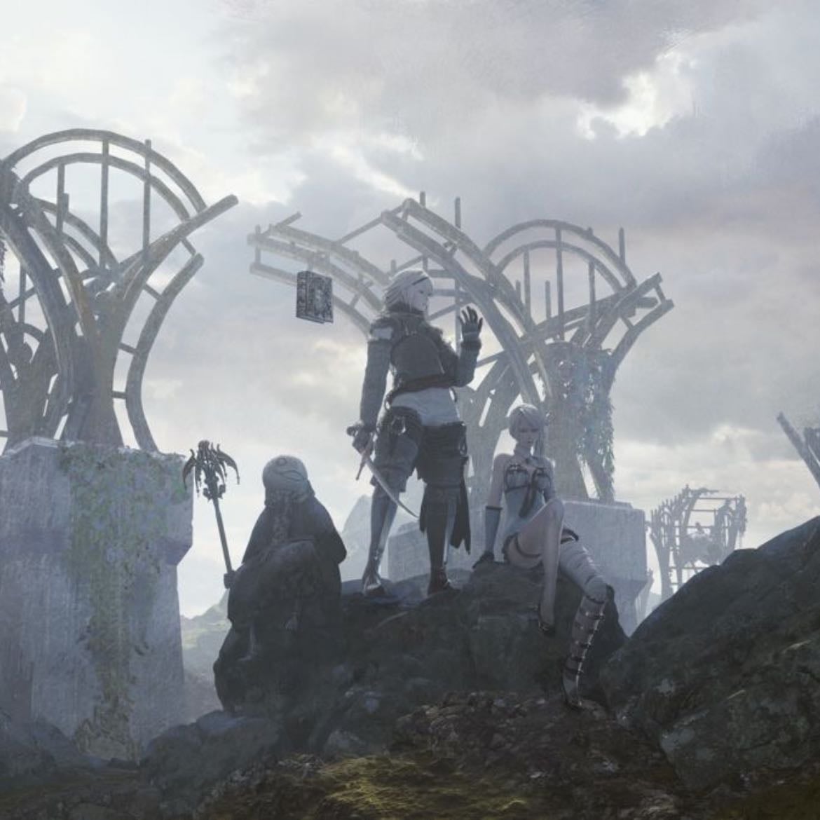 Nier Replicant - no pasa una semana sin que extrañe el juego, amé demasiado esta pequeña found family + juegas como un hermano mayor